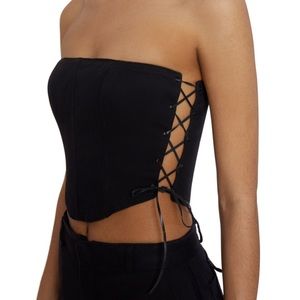 Danielle guizio corset top